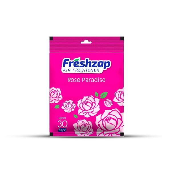 freshzap air freshener rose pocket