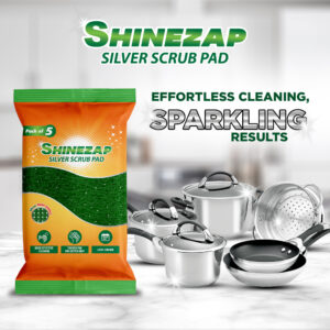 shinezap silver scrub pad